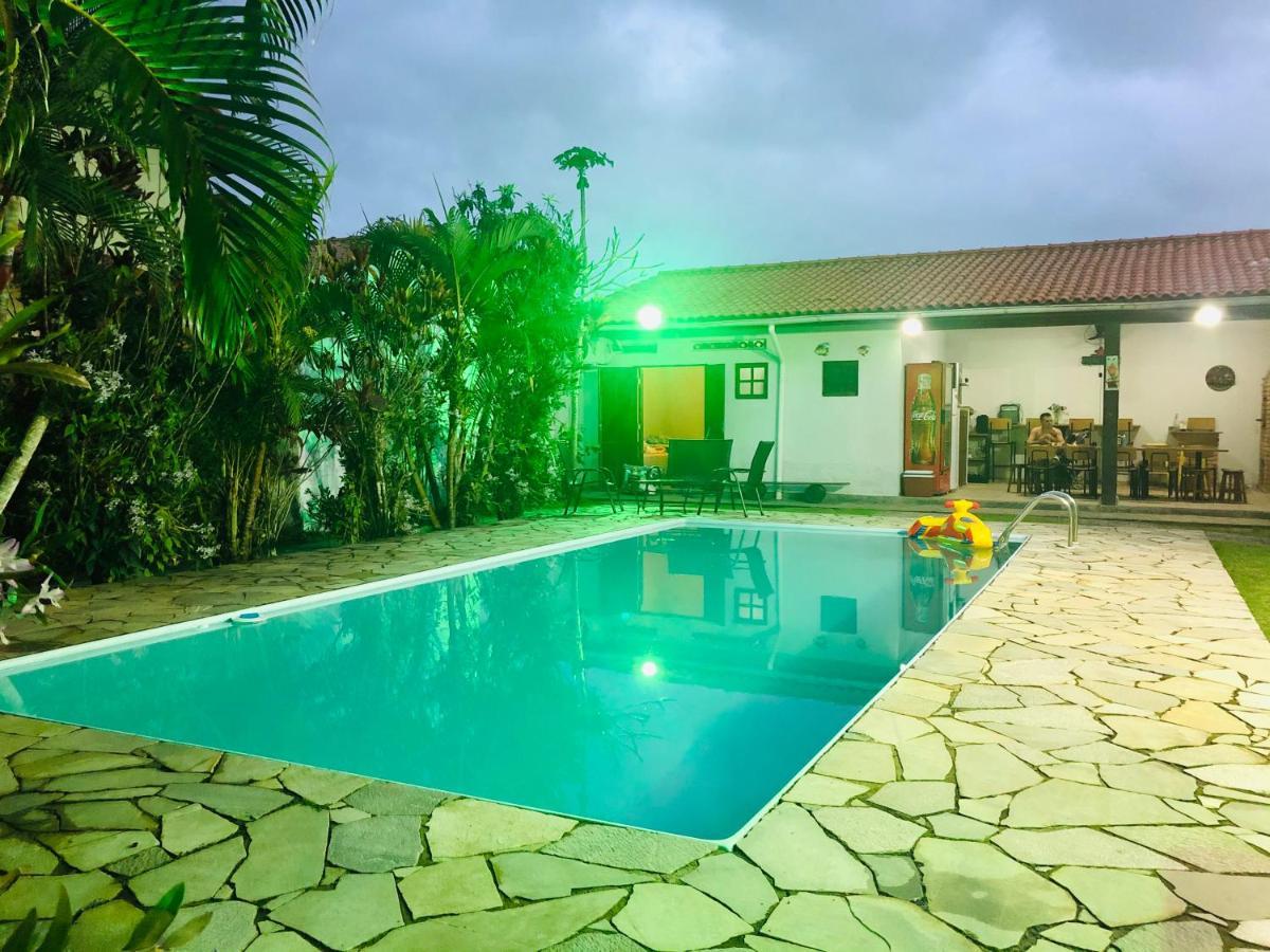 Casa c Piscina no Litoral Norte dentro do Condomínio Bertioga Exterior foto